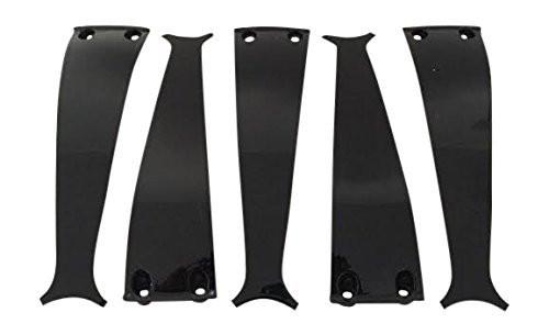Shooz Wheels 5125-1775-ZST Black Wheel Inserts Set of 5 - The Center Cap Store Shooz Wheels 5125-1775-ZST Black Wheel Inserts Set of 5 - The Center Cap Store