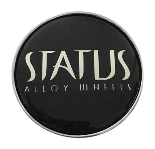 Status Alloy Wheels C-001-1 Chrome Wheel Center Cap - The Center Cap Store Status Alloy Wheels C-001-1 Chrome Wheel Center Cap - The Center Cap Store