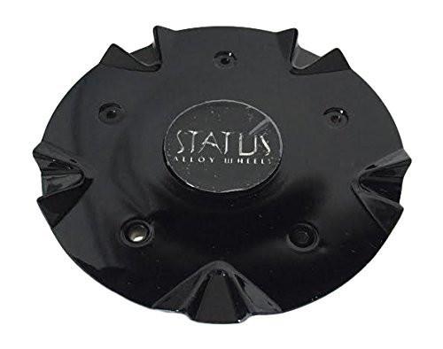 Status Alloy Wheels C515301CAP-S802 515301CAP-S802 Black Wheel Center Cap - The Center Cap Store Status Alloy Wheels C515301CAP-S802 515301CAP-S802 Black Wheel Center Cap - The Center Cap Store