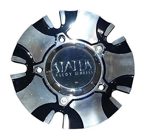 Status Symbol Wheel C1039-1S811 Black and Machined Center Cap - The Center Cap Store Status Symbol Wheel C1039-1S811 Black and Machined Center Cap - The Center Cap Store