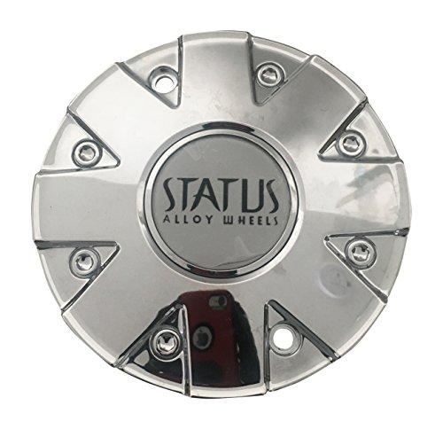 Status Wheels 896C02 Chrome Wheel Center Cap - The Center Cap Store Status Wheels 896C02 Chrome Wheel Center Cap - The Center Cap Store