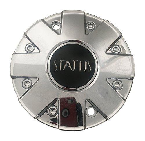 Status Wheels 896C02 USED Chrome Wheel Center Cap - The Center Cap Store Status Wheels 896C02 USED Chrome Wheel Center Cap - The Center Cap Store