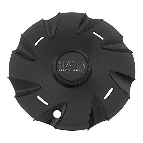 Status Wheels C016001CAP USED Black Wheel Center Cap - The Center Cap Store Status Wheels C016001CAP USED Black Wheel Center Cap - The Center Cap Store
