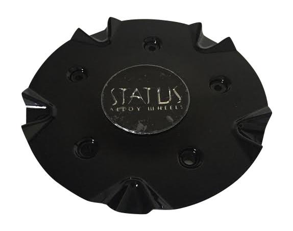 Status Wheels C515304CAP-S802 Black Wheel Center Cap - The Center Cap Store Status Wheels C515304CAP-S802 Black Wheel Center Cap - The Center Cap Store