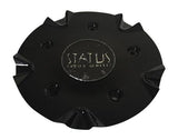 Status Wheels C515304CAP-S802 Black Wheel Center Cap - The Center Cap Store Status Wheels C515304CAP-S802 Black Wheel Center Cap - The Center Cap Store