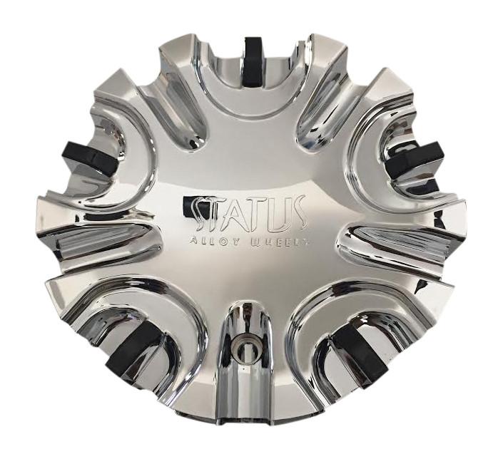 Status Wheels C590501CAPS221 Chrome Wheel Center Cap - The Center Cap Store Status Wheels C590501CAPS221 Chrome Wheel Center Cap - The Center Cap Store