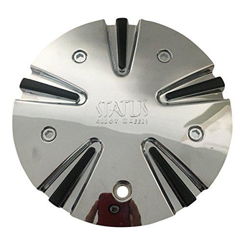 Status Wheels C597701CAP-S222 USED Chrome Wheel Center Cap - The Center Cap Store Status Wheels C597701CAP-S222 USED Chrome Wheel Center Cap - The Center Cap Store