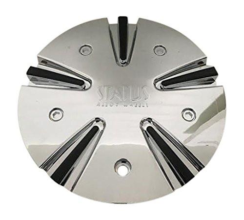 Status Wheels C597703 (2490) Chrome Wheel Center Cap - The Center Cap Store Status Wheels C597703 (2490) Chrome Wheel Center Cap - The Center Cap Store