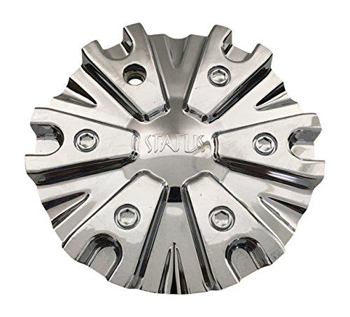 Status Wheels C630605(2075) CAP/S223 Chrome Wheel Center Cap - The Center Cap Store Status Wheels C630605(2075) CAP/S223 Chrome Wheel Center Cap - The Center Cap Store