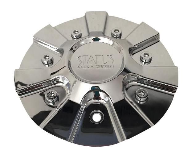 Status Wheels C702301CAP-S806 Chrome Wheel Center Cap - The Center Cap Store Status Wheels C702301CAP-S806 Chrome Wheel Center Cap - The Center Cap Store