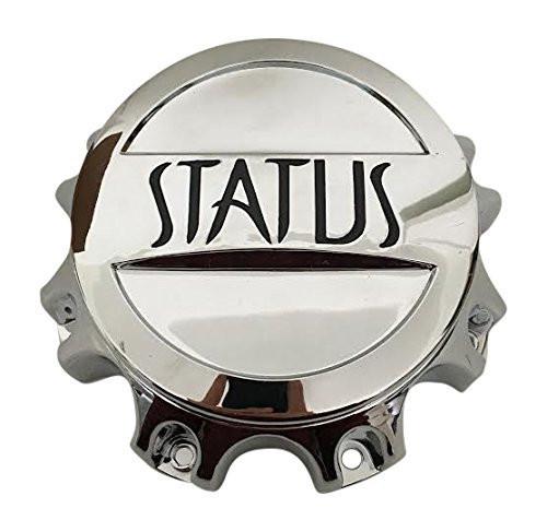 Status Wheels Game S813 8 Lug Chrome Center Cap - The Center Cap Store Status Wheels Game S813 8 Lug Chrome Center Cap - The Center Cap Store