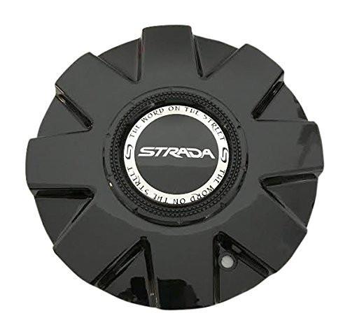 Strada Magia 81082285F-1 Gloss Black Wheel Center Cap - The Center Cap Store Strada Magia 81082285F-1 Gloss Black Wheel Center Cap - The Center Cap Store