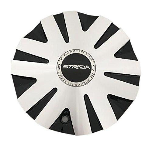 Strada Vetro Wheels P6047-2495-E3-AL-M6F Black and Machined Wheel Center Cap - The Center Cap Store Strada Vetro Wheels P6047-2495-E3-AL-M6F Black and Machined Wheel Center Cap - The Center Cap Store
