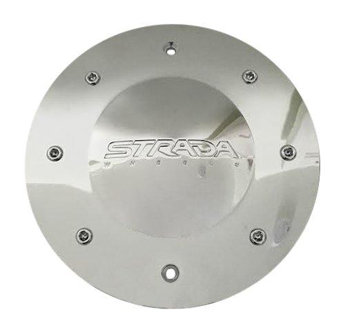 Strada Villa Wheels S11 61402085F-2 Chrome Wheel Center Cap 8 Lug - The Center Cap Store Strada Villa Wheels S11 61402085F-2 Chrome Wheel Center Cap 8 Lug - The Center Cap Store