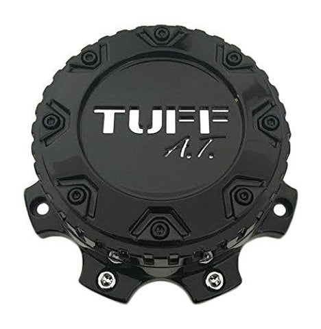 TUFF AT Wheels 2321L163-1 Gloss Black Wheel Center Cap - The Center Cap Store
