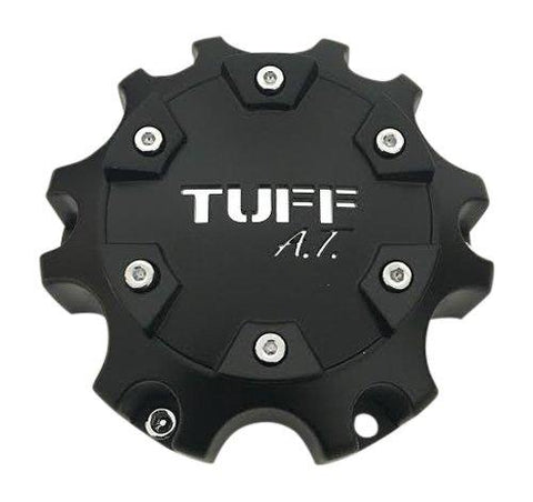 TUFF AT Wheels 2323L135-1 Matte Black Wheel Center Cap - The Center Cap Store