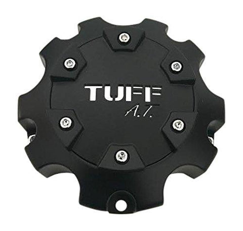 TUFF AT Wheels 2323L140 Matte Black Wheel Center Cap - The Center Cap Store