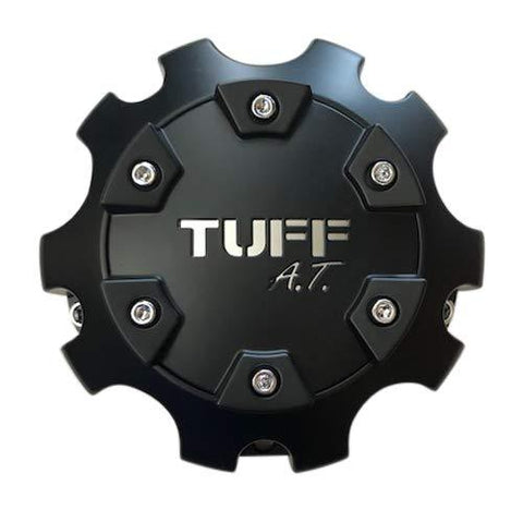 TUFF at Wheels 2323L140 (TB) 2323L-11 TT16540SBC Satin Black Center Cap - The Center Cap Store