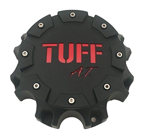 TUFF AT Wheels C6119-6CAP Black and Red Wheel Center Cap - The Center Cap Store TUFF AT Wheels C6119-6CAP Black and Red Wheel Center Cap - The Center Cap Store