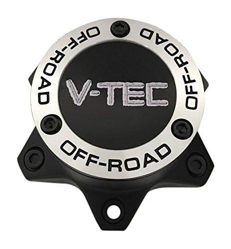 V-Tec Wheels C394MB-6VT Matte Black Center Cap - The Center Cap Store V-Tec Wheels C394MB-6VT Matte Black Center Cap - The Center Cap Store