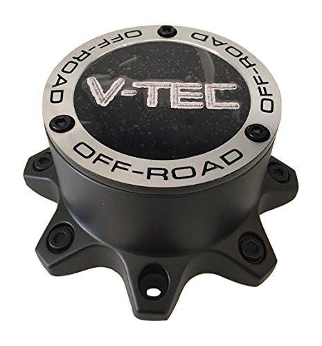 V-TEC Wheels C394MB-8VT Black Wheel Center Cap - The Center Cap Store V-TEC Wheels C394MB-8VT Black Wheel Center Cap - The Center Cap Store