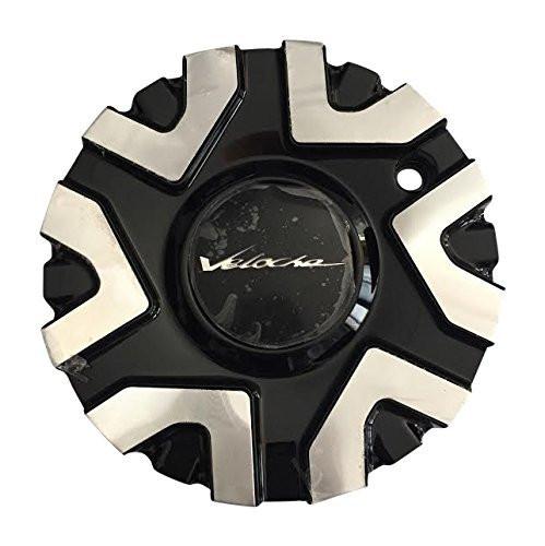Veloche Air C10575B C123102CAP Black and Machined Center Cap - The Center Cap Store Veloche Air C10575B C123102CAP Black and Machined Center Cap - The Center Cap Store