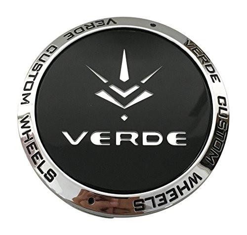 Verde Wheels C053-1 Chrome and Black Wheel Center Cap - The Center Cap Store Verde Wheels C053-1 Chrome and Black Wheel Center Cap - The Center Cap Store