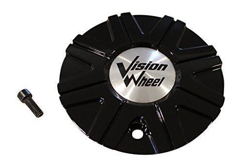 Vision Wheel 378 Kryptonite Gloss Black Wheel Rim Center Cap C378-2-CAP - The Center Cap Store Vision Wheel 378 Kryptonite Gloss Black Wheel Rim Center Cap C378-2-CAP - The Center Cap Store