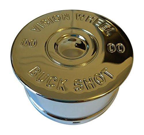 Vision Wheel Buck Shot C158Z Chrome Wheel Center Cap - The Center Cap Store Vision Wheel Buck Shot C158Z Chrome Wheel Center Cap - The Center Cap Store
