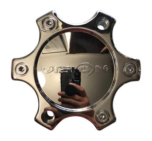 Vision Wheel C326-6C C326-6CV USED Chrome Center Cap - The Center Cap Store Vision Wheel C326-6C C326-6CV USED Chrome Center Cap - The Center Cap Store