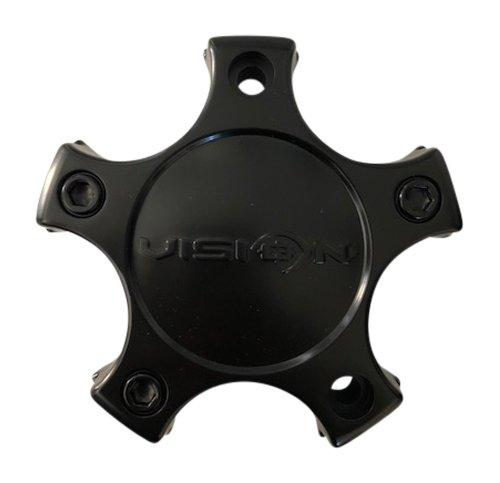 Vision Wheel C326MB-5C65V Matte Black Wheel Center Cap - The Center Cap Store Vision Wheel C326MB-5C65V Matte Black Wheel Center Cap - The Center Cap Store