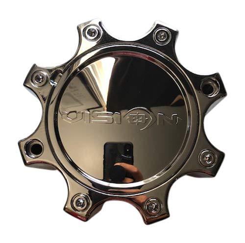 Vision Wheel C375-8DOC C-405-2 USED Chrome Wheel Center Cap - The Center Cap Store Vision Wheel C375-8DOC C-405-2 USED Chrome Wheel Center Cap - The Center Cap Store