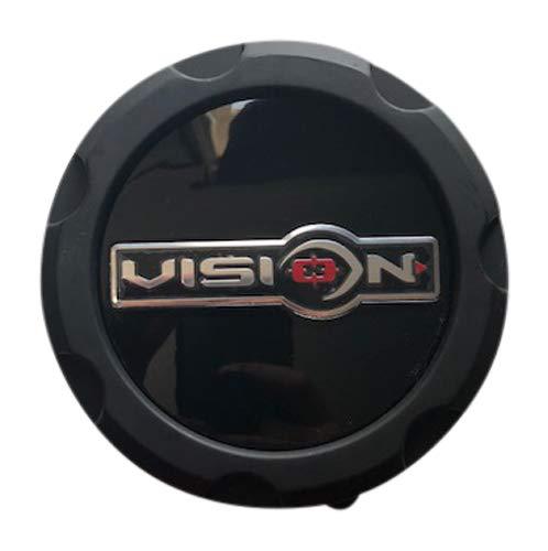Vision Wheel C398SB-8V C622204 Used Matte Black Center Cap - The Center Cap Store Vision Wheel C398SB-8V C622204 Used Matte Black Center Cap - The Center Cap Store