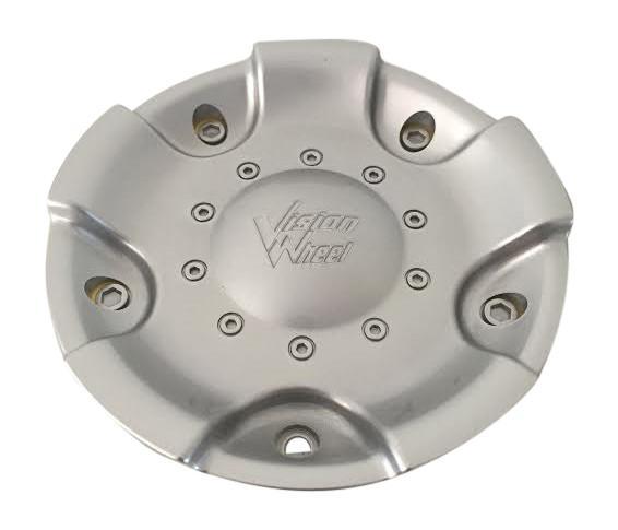 Vision Wheels 504 504-CAP Silver Wheel Center Cap - The Center Cap Store Vision Wheels 504 504-CAP Silver Wheel Center Cap - The Center Cap Store