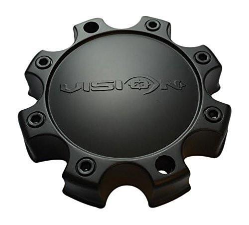 Vision Wheels C326MB-8CSV 60032090F-1 LG0704-03 326-C8SC Black Wheel Center Cap - The Center Cap Store Vision Wheels C326MB-8CSV 60032090F-1 LG0704-03 326-C8SC Black Wheel Center Cap - The Center Cap Store