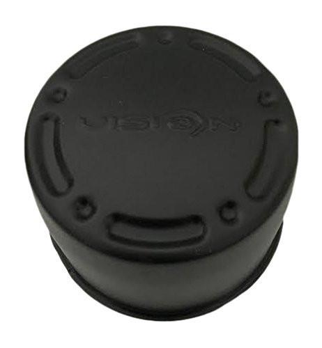 Vision Wheels C715MBF Matte Black Wheel Center Cap - The Center Cap Store Vision Wheels C715MBF Matte Black Wheel Center Cap - The Center Cap Store