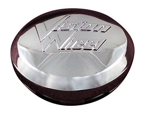 Vision Wheels Chrome Custom Wheel Center Cap 538670F-2 OLD LOGO - The Center Cap Store Vision Wheels Chrome Custom Wheel Center Cap 538670F-2 OLD LOGO - The Center Cap Store