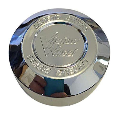 Vision Wheels Legend Series 6 Spoke 141-T-V Chrome Wheel Center Cap - The Center Cap Store Vision Wheels Legend Series 6 Spoke 141-T-V Chrome Wheel Center Cap - The Center Cap Store