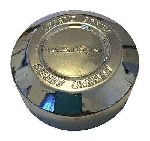 Vision Wheels Legend Series 6 Spoke 141-T-V Chrome Wheel Center Cap NEW LOGO - The Center Cap Store Vision Wheels Legend Series 6 Spoke 141-T-V Chrome Wheel Center Cap NEW LOGO - The Center Cap Store