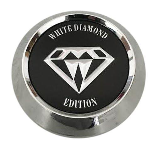 White Diamond Edition 241K64-B Chrome Wheel Center Cap - The Center Cap Store White Diamond Edition 241K64-B Chrome Wheel Center Cap - The Center Cap Store