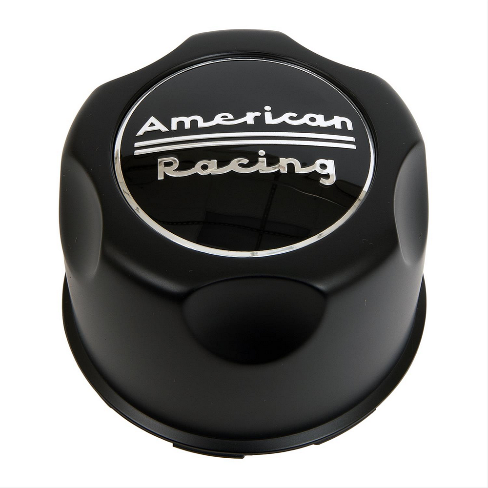 American Racing AR Center Cap SNAP IN SATIN Black - 1342100SB reference image