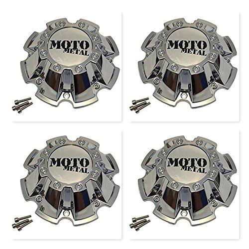 4 Pack Moto Metal CAP M-793 M793CHROME Wheel Center Cap reference image