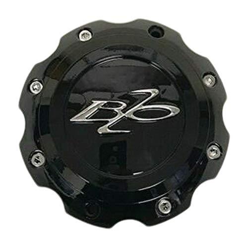 BZO Gloss Black Wheel Center Cap 83092010F-5 83092010-F-4 with 5 on Outer Cap reference image