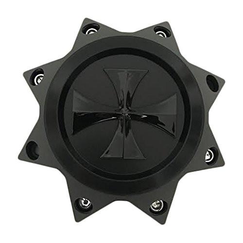 Cali Offroad Wheels C109300MB08 C-554-8 Matte Black Wheel Center Cap reference image