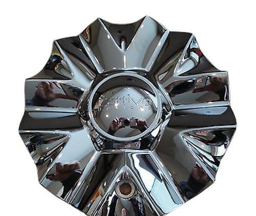 Cattivo Wheels EMR0726-TRUCK-CAP Chrome Wheel Center Cap reference image