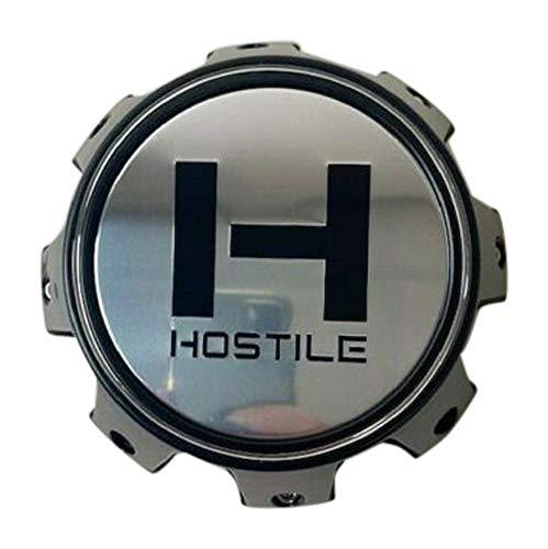 Hostile Wheels Matte Black Wheel Center Cap HC-8803 HC-8006 reference image