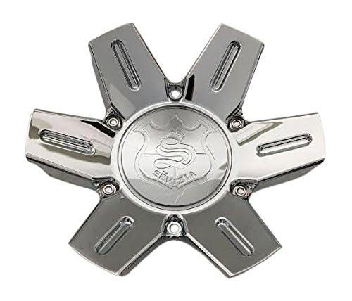 Sevizia Wheels CSSE418B-1P Chrome Wheel Center Cap reference image