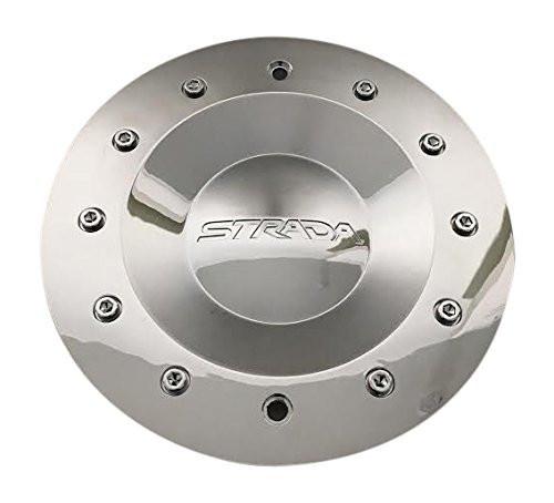 Strada Mirror H14 80642490F-2 Chrome Wheel Center Cap reference image