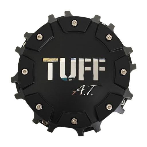 TUFF A.T. Wheels C6119-6CAP C611904CB3/C Black Wheel Center Cap reference image