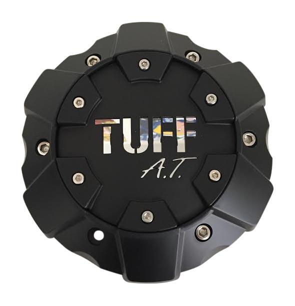 TUFF A.T. Wheels CAP C706901 Black Wheel Center Cap reference image